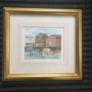 LIMITED EDITION PRINT POOLE QUAY PORTRAITS OF BRITAIN SERIES
