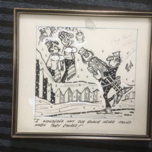 ORIGINAL ART WORK DAVID ROWE PLAYBOY
