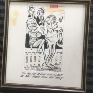 ORIGINAL ARTWORK DAVID ROWE PLAYGIRL