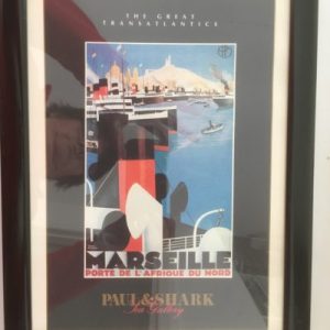 PAUL & SHARK SEA GALLERY PRINT THE GREAT TRANSATLANTICS PORTE DE L’AFRIQUE DU NORD