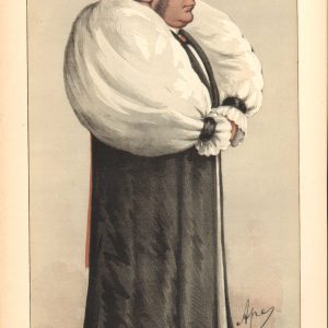 ORIGINAL VANITY FAIR PRINT JUNE 24 1871 THE ARCHBISHOP OF SOCIETY