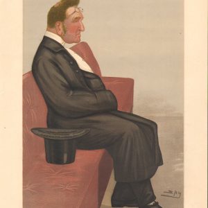 ORIGINAL VANITY FAIR PRINT FEB 2 1889 RT. HON GRIMTHORPE