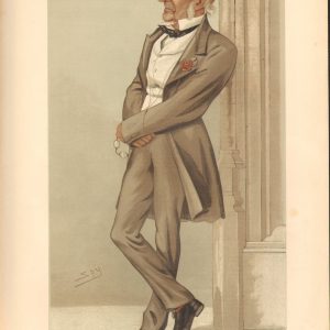 ORIGINAL VANITY FAIR PRINT WILLIAM EWART GLADSTONE NOV 5 1887