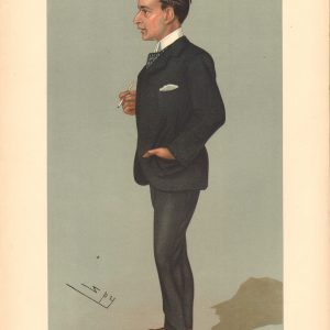 ORIGINAL VANITY FAIR PRINT HENRY TORRENS ANSTRUTHER OCT 14 1897
