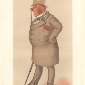 ORIGINAL VANITY FAIR PRINT SEPT 1 1877 VISCOUNT FALMOUTH