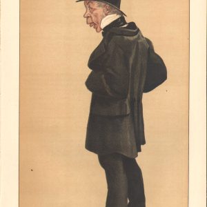 ORIGINAL VANITY FAIR PRINT GEORGE LEEMAN JULY 13 1872