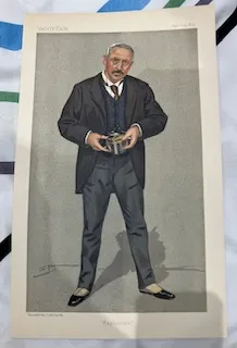 ORIGINAL VANITY FAIR PRINT Col. Vivian D Majendie April 23,1892