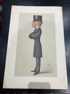 Original Vanity Fair Print The Colonies Jan 29 1887