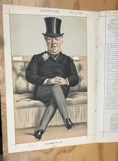 Original Vanity Fair Print Oct 14 1871 "Silk" EATON, Henry William, Mr., M.P.