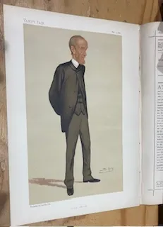 Original Vanity Fair Print Feb 27 1886 "Lord Mark" Kerr, Mark Ralph George, General Lord. G.C.B. In magazine
