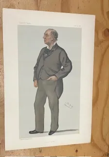 ORIGINAL VANITY FAIR PRINT Oct 14 1882 "Devonport" PULESTON, J.H.,Mr.