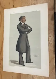 ORIGINAL VANITY FAIR PRINT Oct 21 1882 "The Patriotic League" ASHMEAD-BARTLETT, Ellis, Mr.